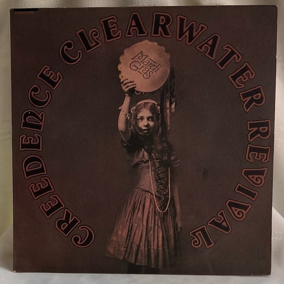 Creedance Clearwater Revival Mardi Gras Vinyl‎ LP EUC - Picture 1 of 10